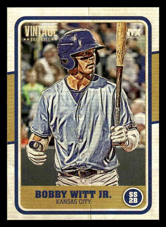 Bobby Witt Jr. Kansas City Royals Onyx Vintage baseball card in 2025 Onyx Vintage set