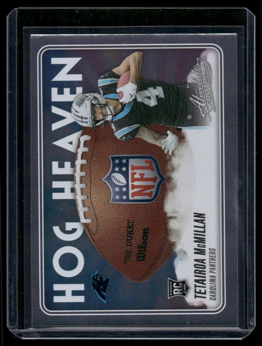 2025 Panini Absolute Hog Heaven Tetairoa McMillan RC Football - Trading Card