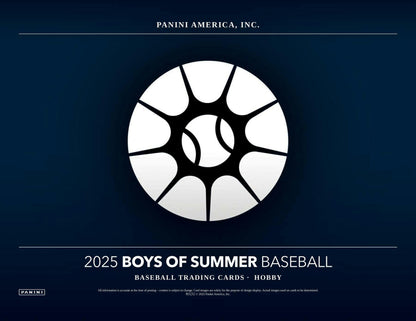 2025 Panini Boys of Summer Baseball Hobby Box | Columbia Sports Cards