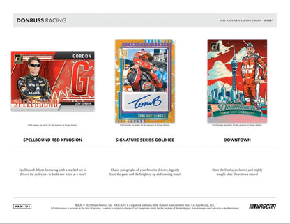 2025 Panini Donruss Racing Hobby Box | Columbia Sports Cards & More
