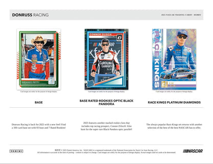 2025 Panini Donruss Racing Hobby Box | Columbia Sports Cards & More