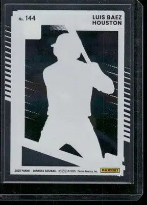 2025 Panini Donruss Rated Prospect Luis Baez #144 Clearly Rated Prospect - Trading Card