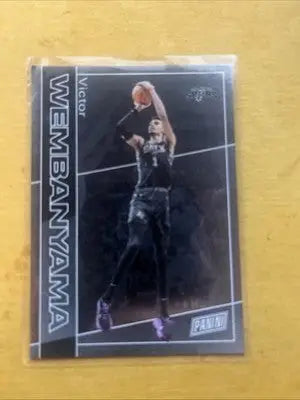 Basketball trading card featuring Victor Wembanyama from Panini National NSCC Silver Pack