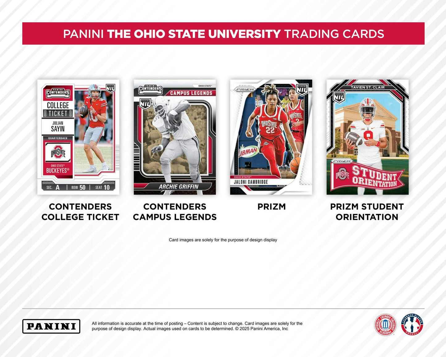 2025 Panini NIL The Ohio State University Hobby Box | Columbia Sports Cards