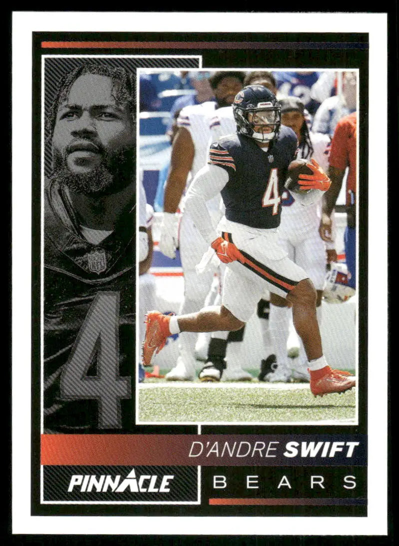 Football trading card featuring D’Andre Swift from Panini Pinnacle Encore 2025