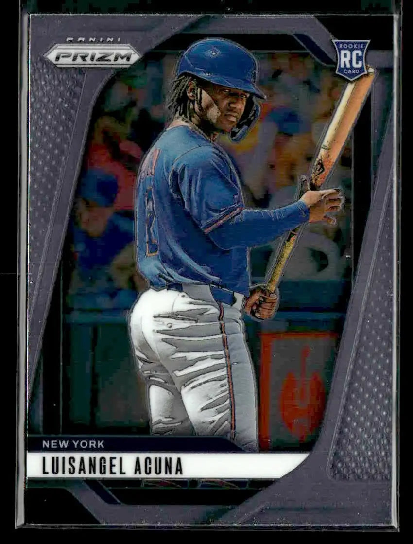 2025 Panini Prizm Luisangel Acuna New York Mets rookie baseball card