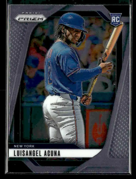 2025 Panini Prizm Luisangel Acuna New York Mets rookie baseball card