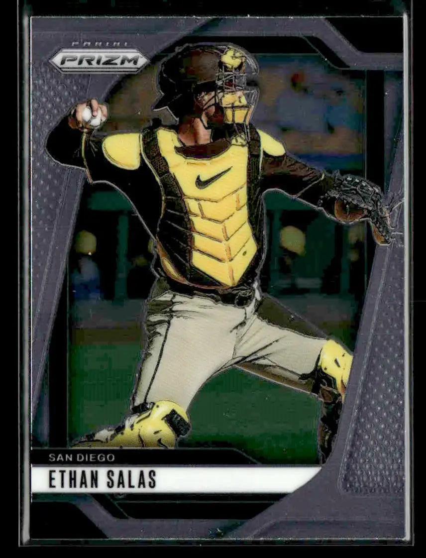 Panini Prizm Ethan Salas baseball trading card San Diego Padres 2025 #299