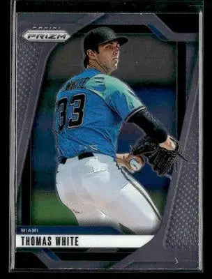 Panini Prizm Thomas White 2023 baseball card Miami Marlins collectible