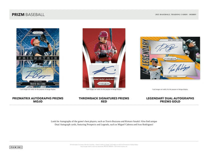 2025 Panini Prizm Baseball Hobby Box | Columbia Sports Cards