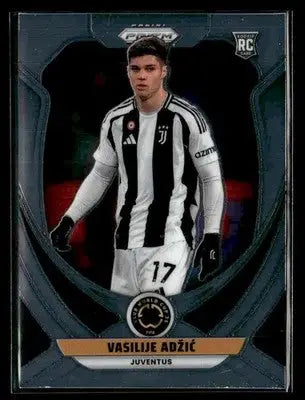 Panini Prizm FIFA Club World Cup trading card of Vasilije Adžić in Juventus uniform