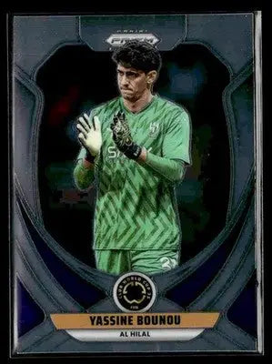 Collectible Panini Prizm FIFA soccer trading card of Yassine Bounou from FIFA Club World