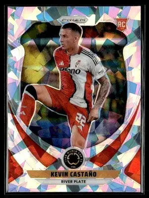 Kevin Castaño soccer trading card from Panini Prizm FIFA Club World Cup 2025
