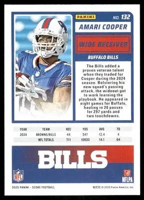 2025 Panini Score Amari Cooper #132 Football - Football Card