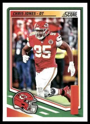 2025 Panini Score Chris Jones #198 Football - Trading Card