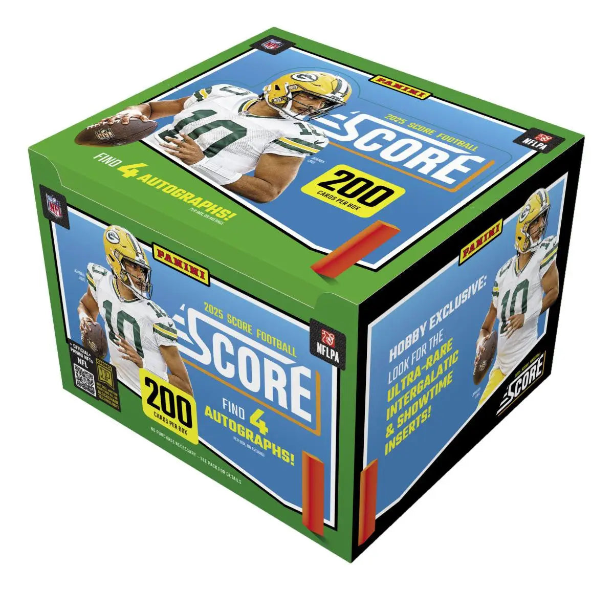 2023 Score Football trading cards box from 2025 Panini Score Football Hobby Box