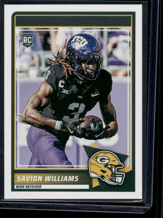 2025 Panini Score Football Savion Williams #54 RC Football - Football Card
