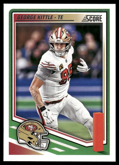 2025 Panini Score George Kittle #168 Football - Trading Card