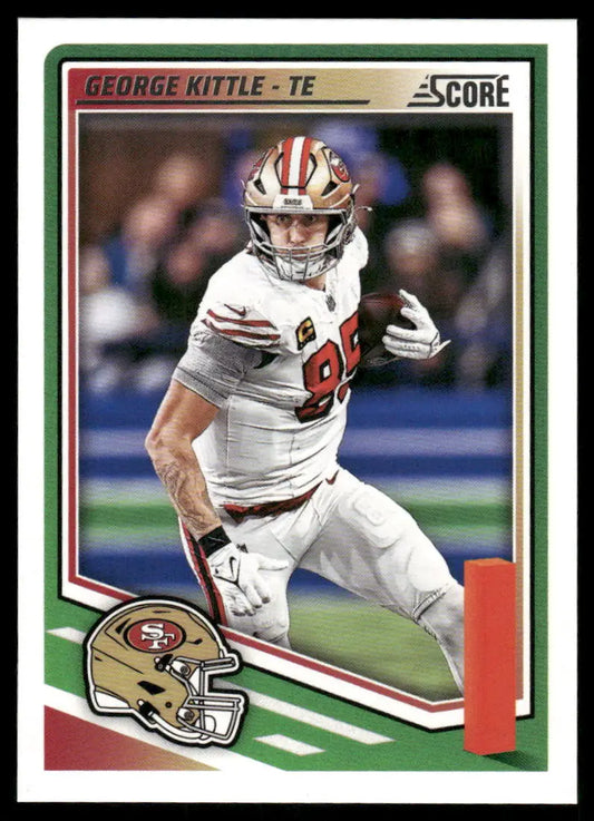 2025 Panini Score George Kittle #168 Football - Trading Card