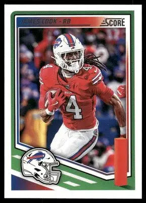 2025 Panini Score James Cook #124 Football - Trading Card