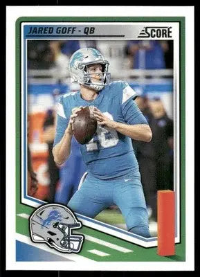 2025 Panini Score Jared Goff #154 Football - Football Card