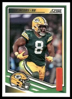 2025 Panini Score Josh Jacobs #190 Football - Trading Card