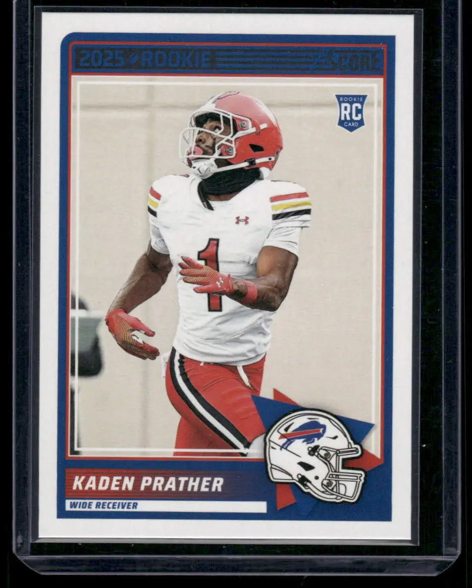 2025 Panini Score Kaden Prather #19 RC Football - Football Card