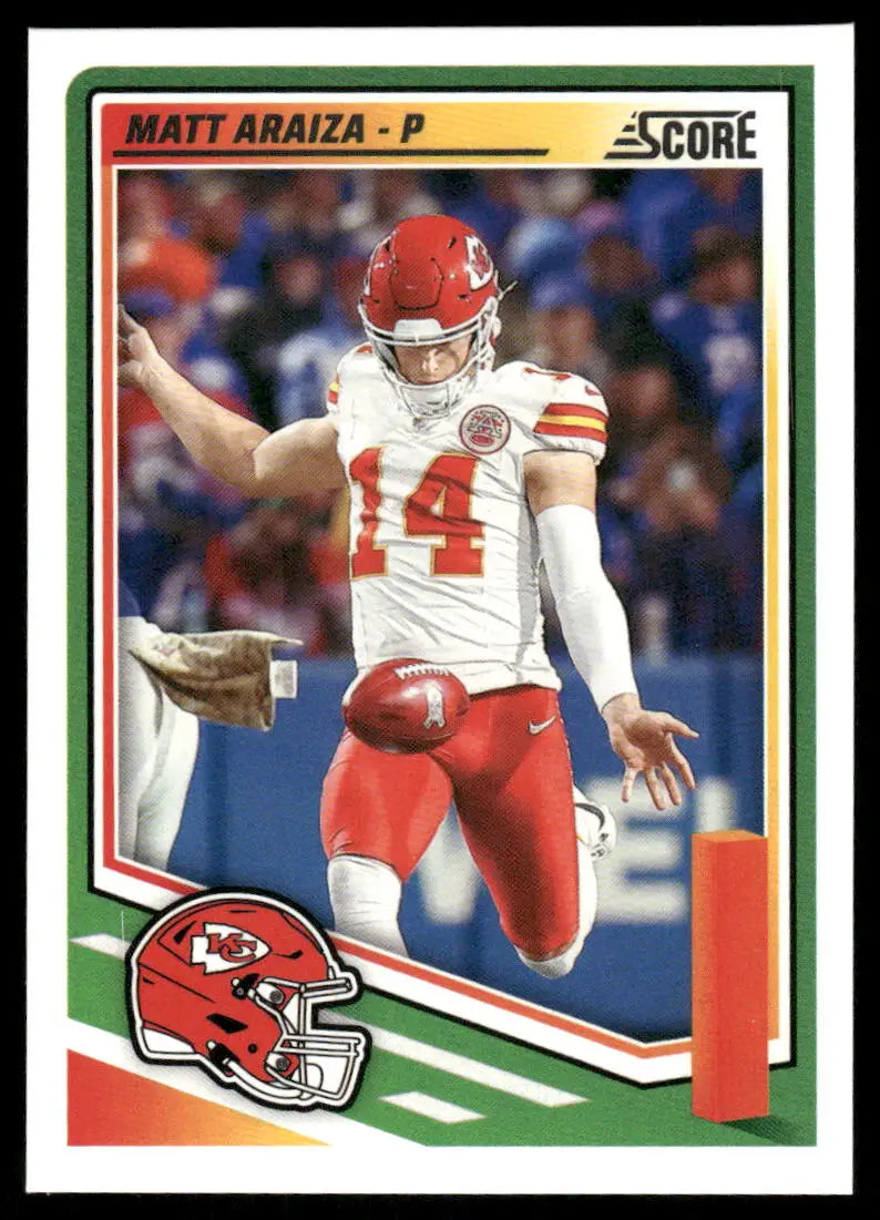 2025 Panini Score Matt Araiza #288 Football - Football Card