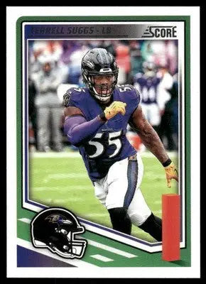2025 Panini Score Terrell Suggs #171 Football - Sports Trading Card
