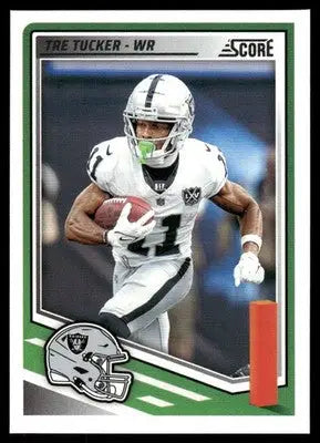 2025 Panini Score Tre Tucker #242 Football - Football Card