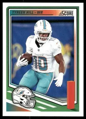 2025 Panini Score Tyreek Hill #106 Football - Football Trading Card