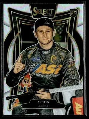 2025 Panini Select #14 Austin Beers Silver Prizms - Trading Card
