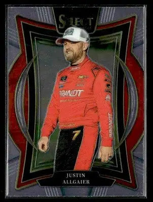 2025 Panini Select #83 Justin Allgaier - Trading Card