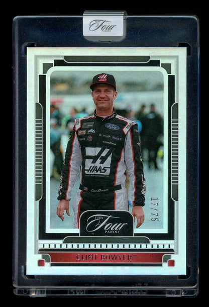 2025 Panini Turn Four Racing Clint Bowyer #14 17/75 Racing - Trading Card