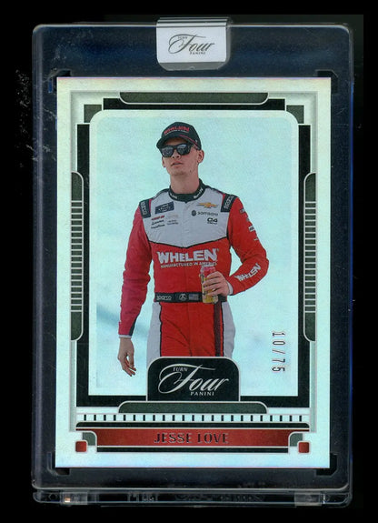 2025 Panini Turn Four Racing Jesse Love #31 10/75 Racing - Trading Card