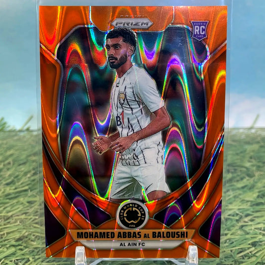 2025 Prizm FIFA Club World Cup Al Ain FC Mohamed Abbas Al Baloushi Orange /199