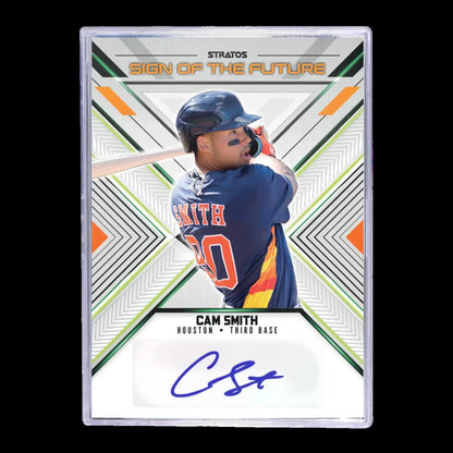 Cam Smith baseball card from 2025 Pulse Stratos Baseball Hobby Box, part of Stratos Baseball Hobby collection