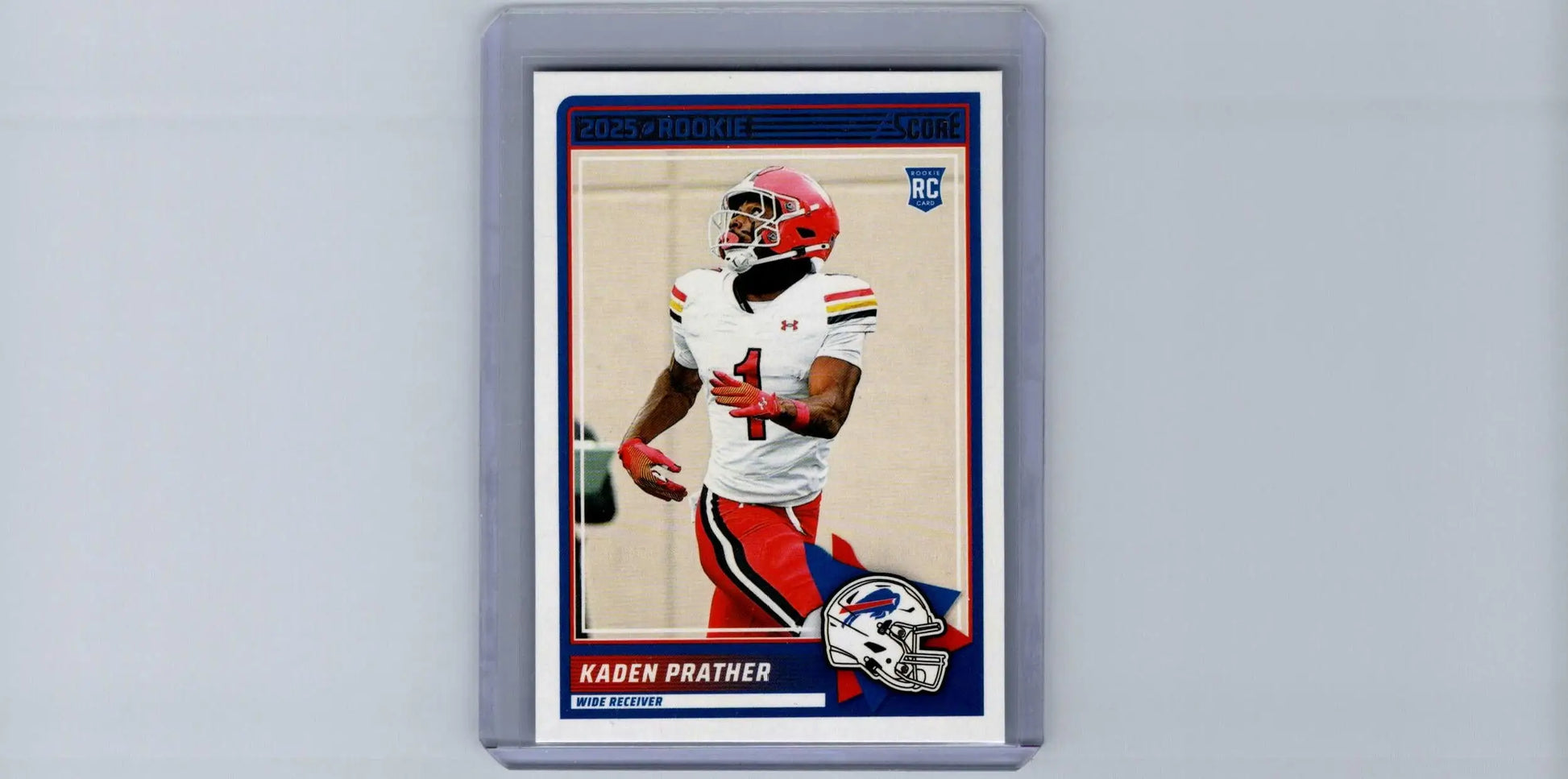 Kaden Prather rookie football card from 2025 Score #19 product for collectors
