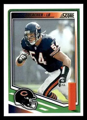 Football card featuring Brian Urlacher of the Chicago Bears from 2025 Score series