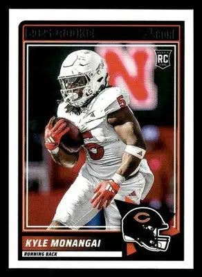 Football trading card featuring Kyle Monangai of the Chicago Bears for 2025 Score #48