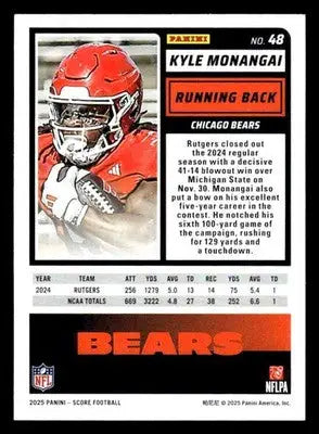 2025 Score-A-Treat #48 Kyle Monangai