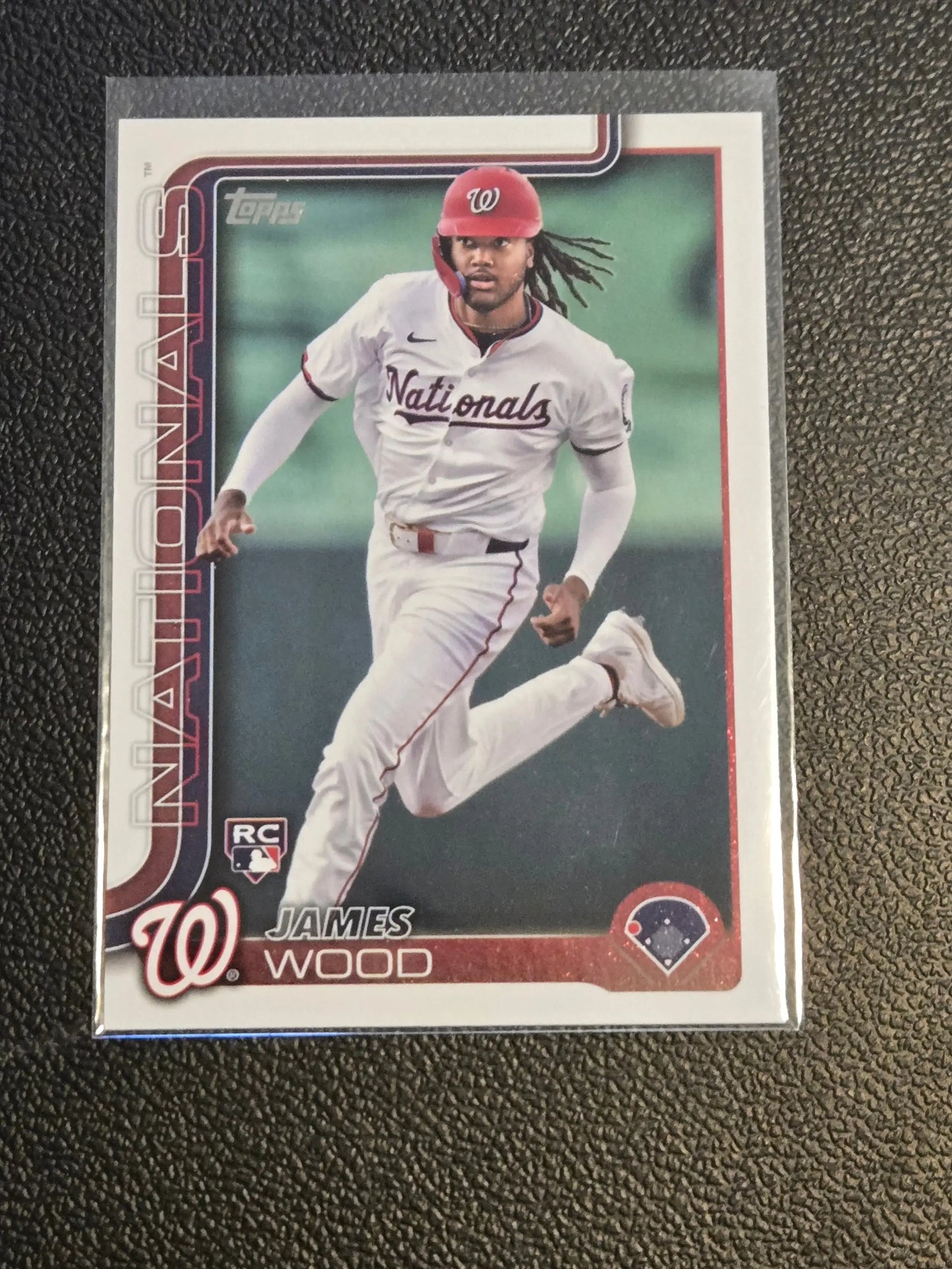 2025 Topps James Wood #181 rookie card from 2024 Topps Series 1 baseball collection