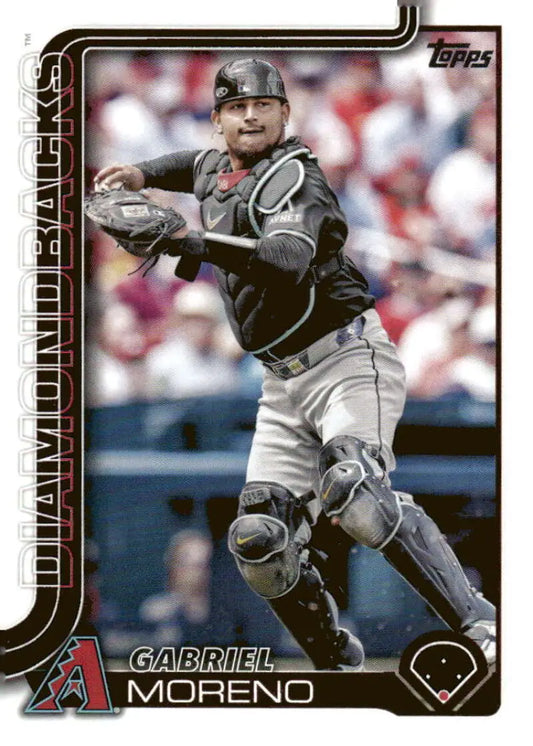 2025 Topps Gabriel Moreno Arizona Diamondbacks baseball card NM-MT
