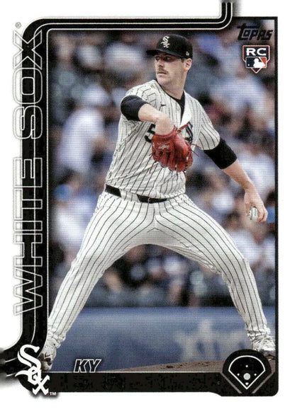 Chicago White Sox Ky Bush 2025 Topps rookie baseball card, NM-MT condition