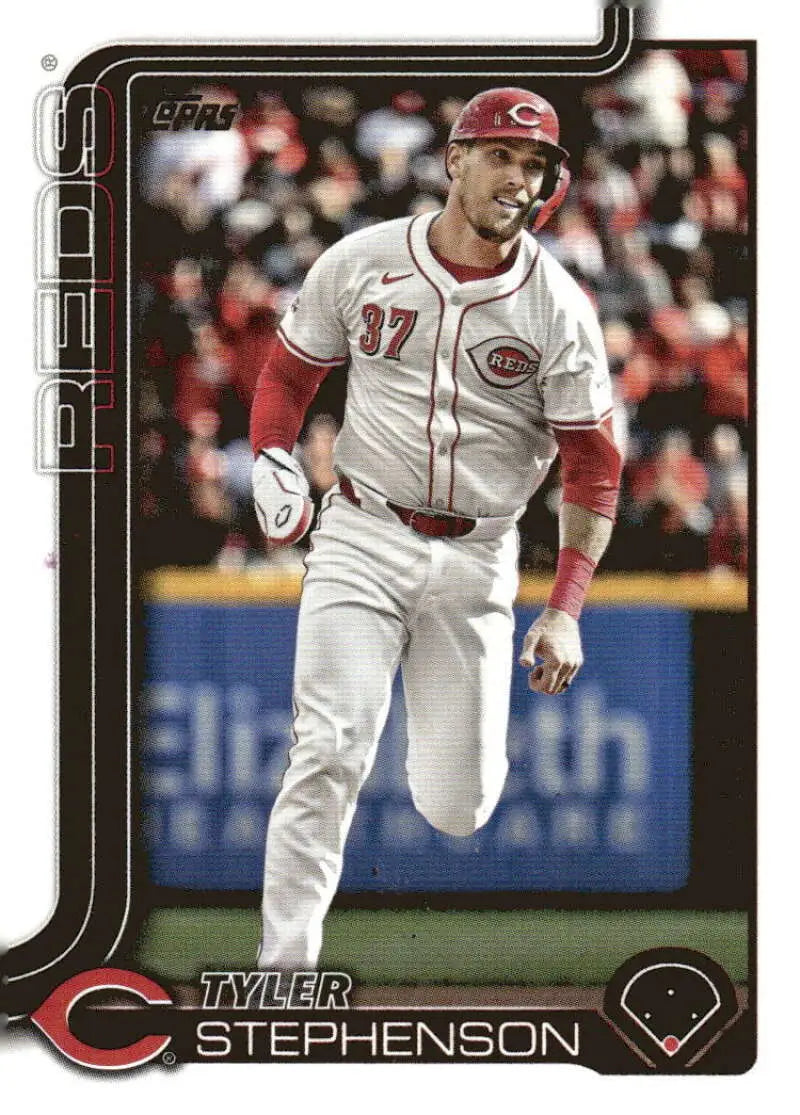 Tyler Stephenson baseball card from 2025 Topps #31 Cincinnati Reds NM-MT
