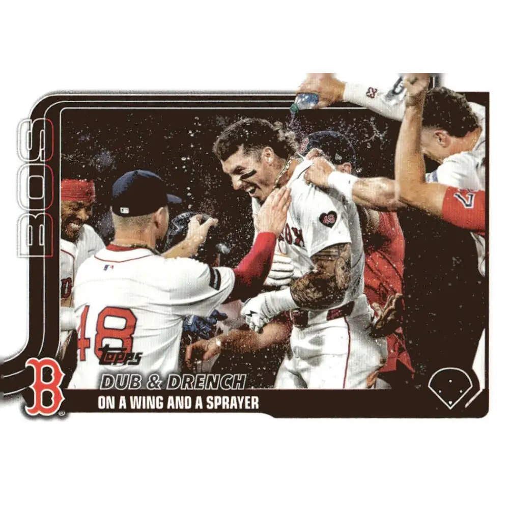 2025 Topps #312 Jarren Duran NM-MT Boston Red Sox Baseball Card