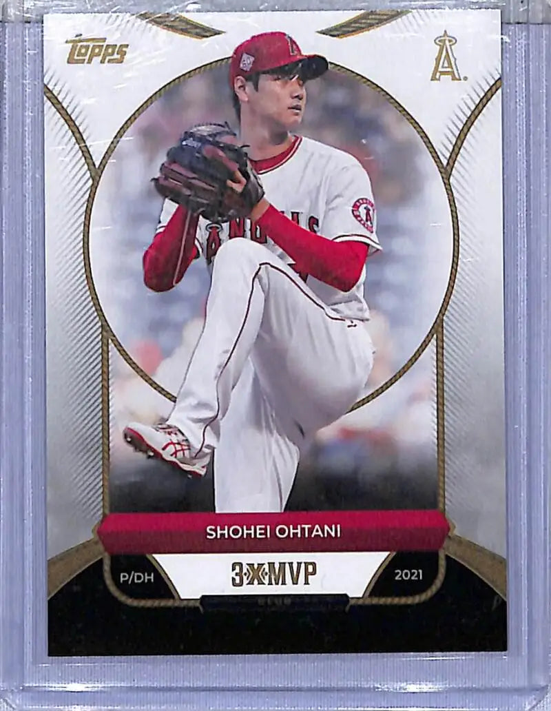 Shohei Ohtani baseball card 2025 Topps 3x MVP NM-MT Los Angeles Angels