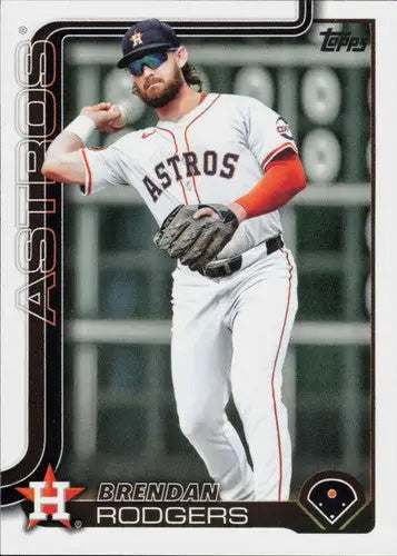Original gloss Baseball card featuring Brendan Rodgers NM-MT from 2025 Topps #440