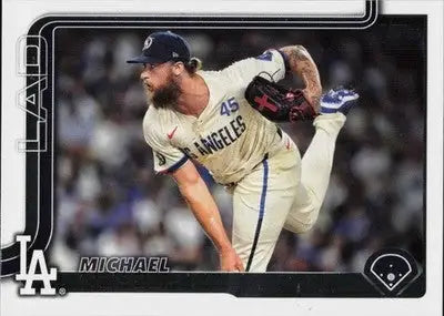 Baseball card of pitcher Michael Kopech 2025 Topps #611 NM-MT with original gloss