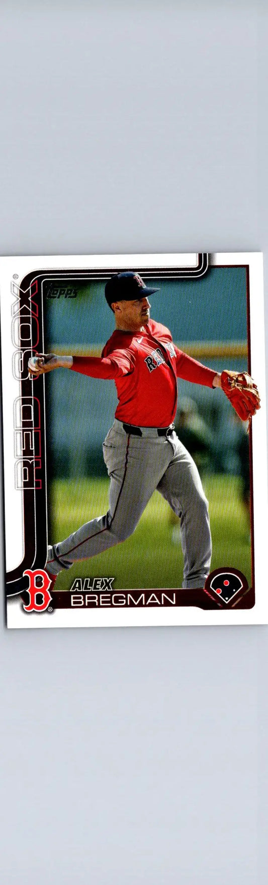 Alex Bregman baseball card from 2025 Topps Bregman Companion Cards Series Two